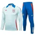 Vêtements de sport à manches longues + pantalons de l'Espagne 2024/25 - blanc