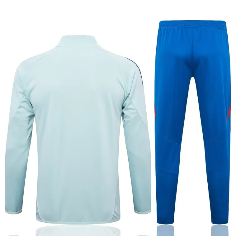 Veste de sport + pantalons de l'Espagne 2024/25 - blanc