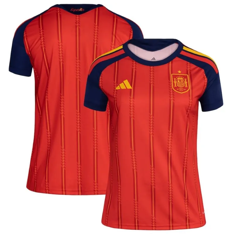 Camiseta Local Mujer España 2026/27 - Roja