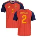 Camiseta local España CARVAJAL 2026/27 - Roja