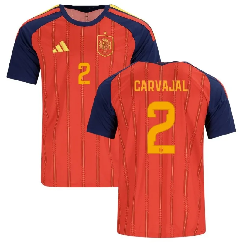 Camiseta local España CARVAJAL 2026/27 - Roja