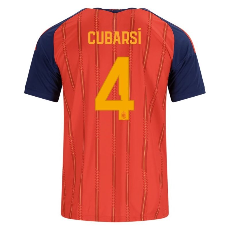 Maillot domicile Espagne CUBARSÍ 2026/27 - Rouge