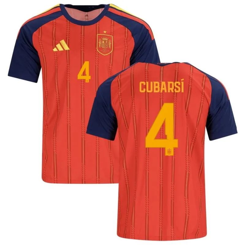Maillot domicile Espagne CUBARSÍ 2026/27 - Rouge