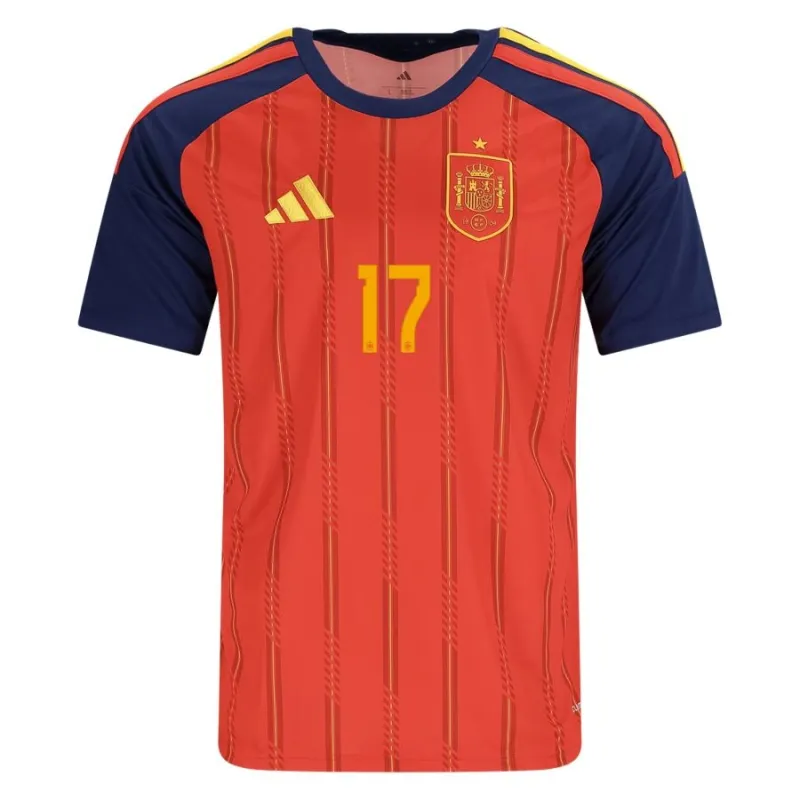 Maillot domicile Espagne WILLIAMS JR 2026/27 - Rouge