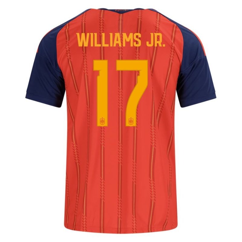 Maillot domicile Espagne WILLIAMS JR 2026/27 - Rouge