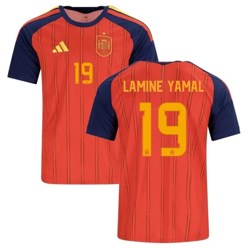 Maillot domicile Espagne LAMINE YAMAL 2026/27 - Rouge