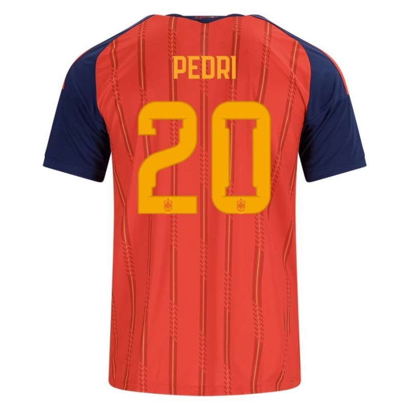Maillot domicile Espagne PEDRI 2026/27 - Rouge