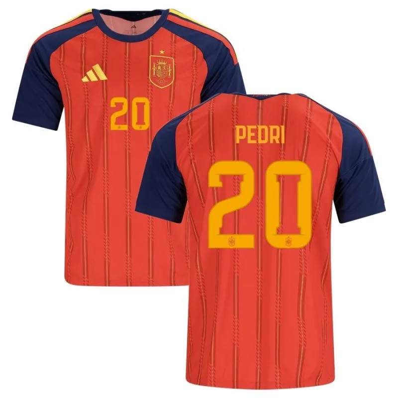Maillot domicile Espagne PEDRI 2026/27 - Rouge