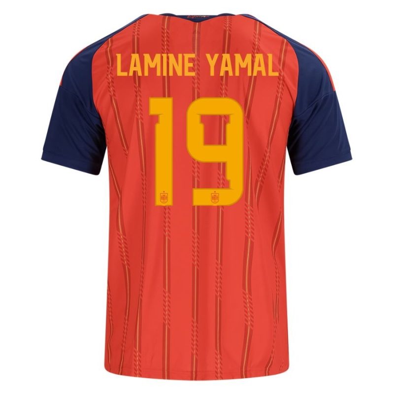 Spanien LAMINE YAMAL 2026/27 Heimkit Kinder - Rot
