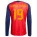 Camiseta local manga larga España LAMINE YAMAL 2026/27 - Roja