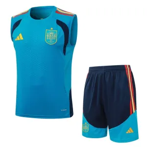 Conjunto Chaleco España 2026/27 Azul