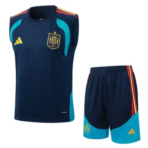 Conjunto Chaleco España 2026/27 Azul Oscuro