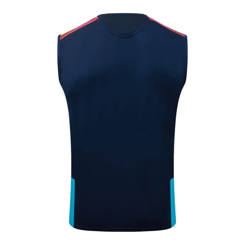 Ensemble Gilet Espagne 2026/27 Bleu Foncé