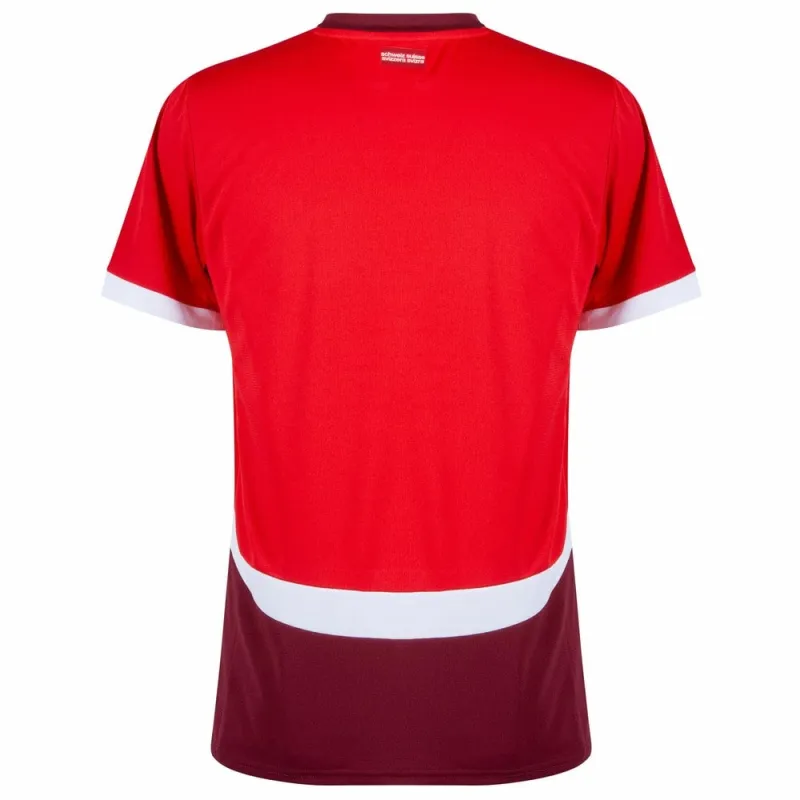 Maillot principal de la Suisse 2024/25 - rouge