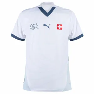 Maillot extérieur de la Suisse 2024/25 - blanc