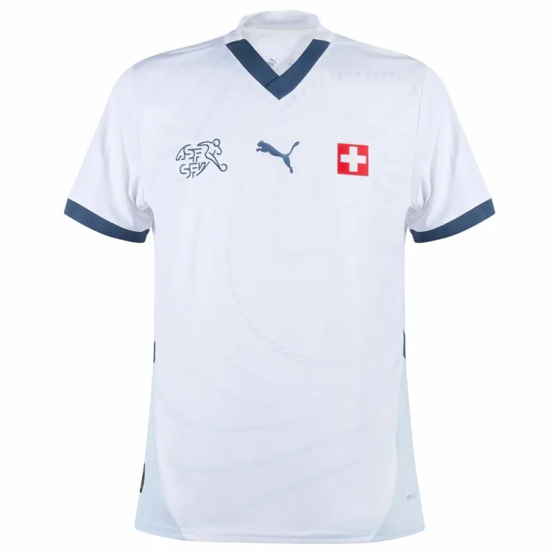 Maillot extérieur de la Suisse 2024/25 - blanc