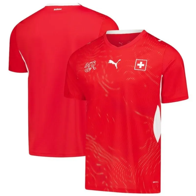 Schweiz 2026/27 Heimtrikot - Rot