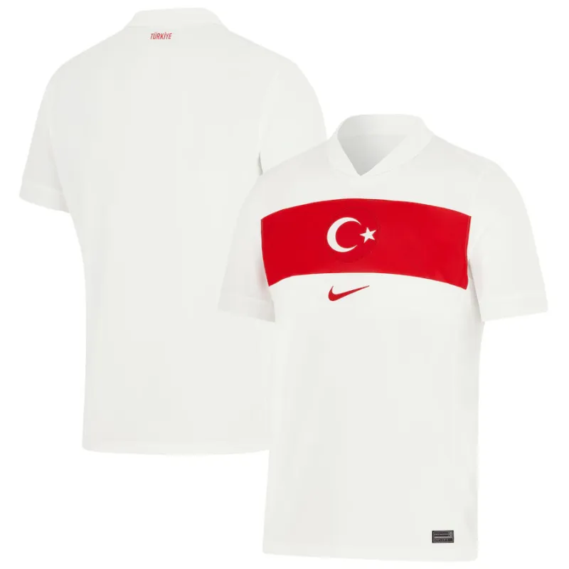 Turkey's 2024/25 home kids' jersey - white