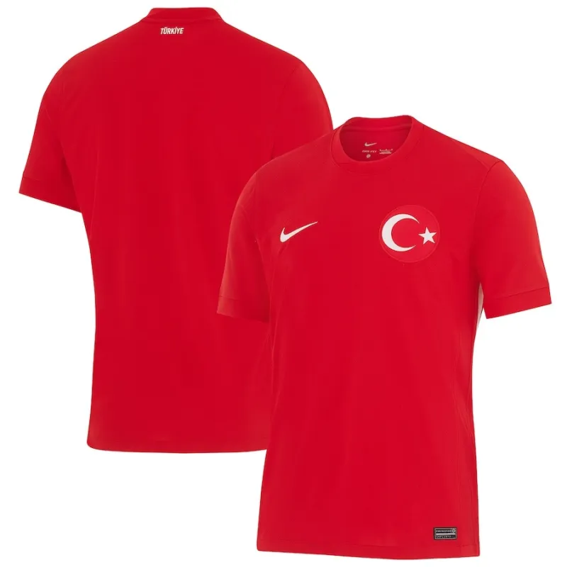 Die Auswärts-Trikot der Türkei 2024/25 - rot