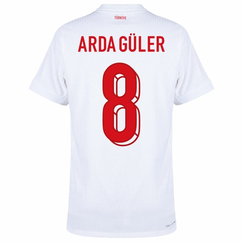 Maglia casalinga Turchia ARDA GÜLER 2024/25 - Bianco