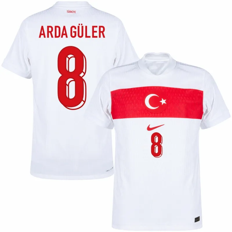 Maglia casalinga Turchia ARDA GÜLER 2024/25 - Bianco