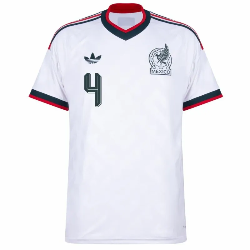 Kit Extérieur Enfant Mexique E. ALVAREZ 2026/27 Blanc