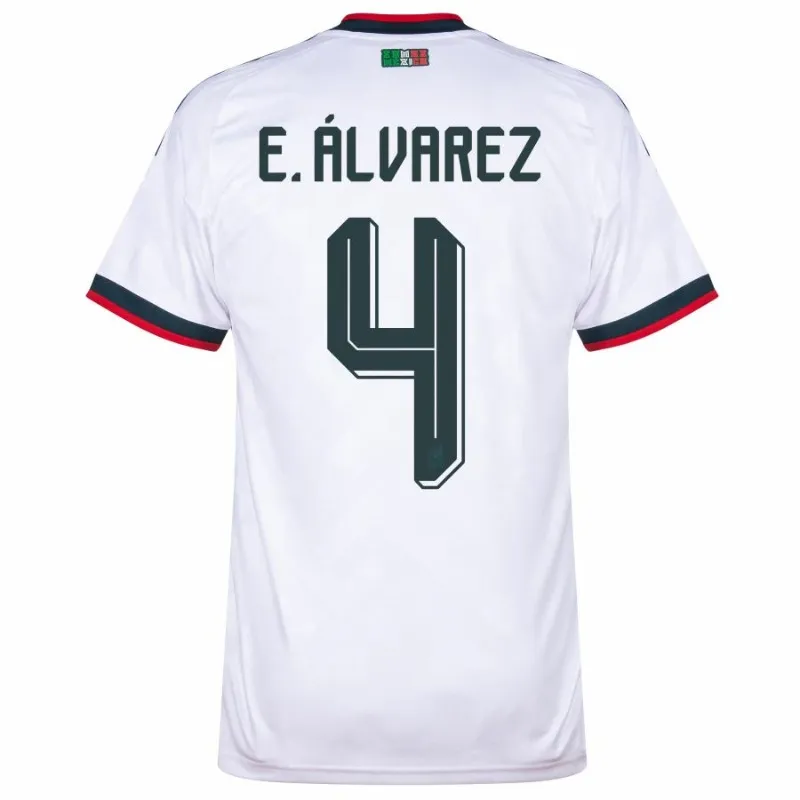 Kit Extérieur Enfant Mexique E. ALVAREZ 2026/27 Blanc