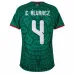 Maillot Domicile Mexique E. ALVAREZ 2026/27 Vert