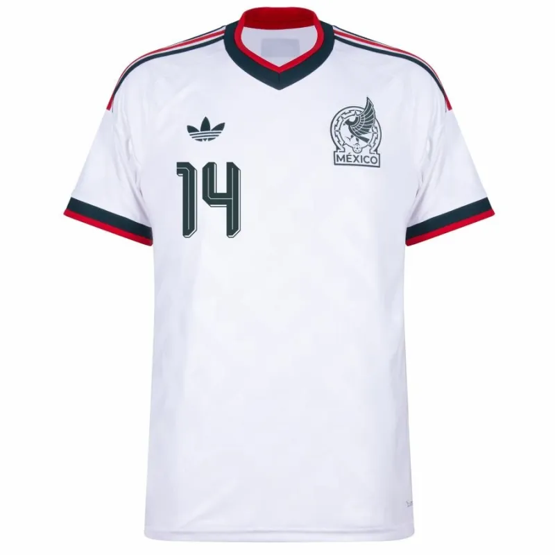 Maillot Extérieur Mexique CHICHARITO 2026/27 Blanc