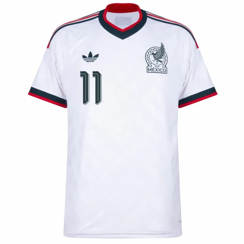 México S. GIMENEZ 2026/27 Camiseta Visitante Blanco