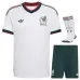 Mexico 2026/27 kids away jersey set white