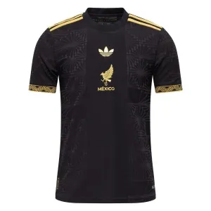 Mexique Coupe d'Or Domicile Maillot Supporter - Noir