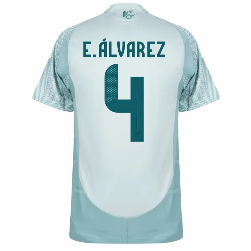 Alvarez Mexique 2024-25 Extérieur Maillot Supporter - Vert