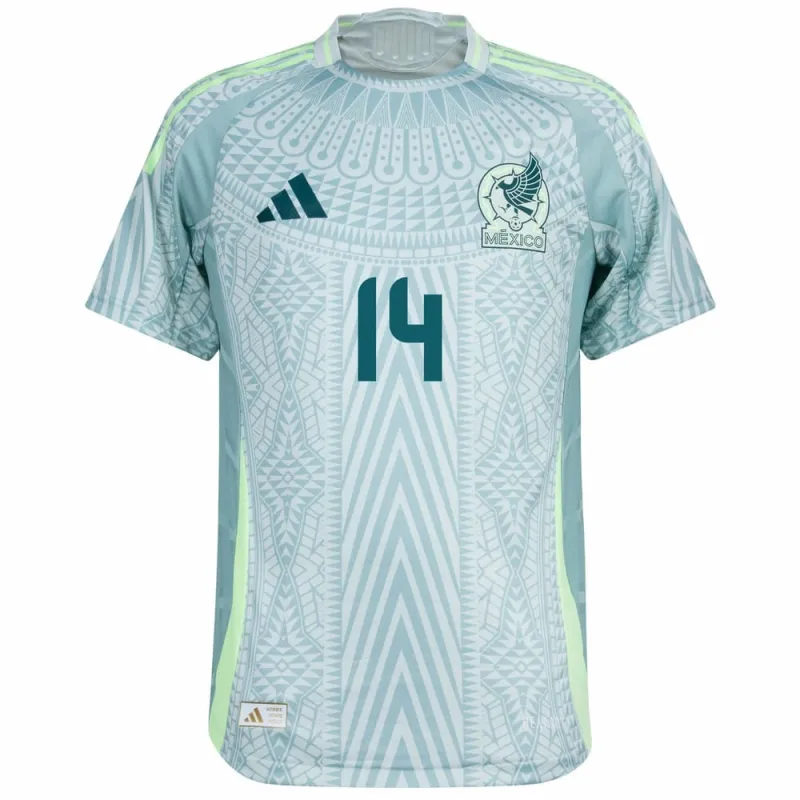 Chicharito Mexique 2024-25 Extérieur Maillot Supporter - Vert