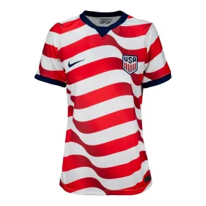 USA 2026/27 Maglia Donna Casa Rosso Bianco