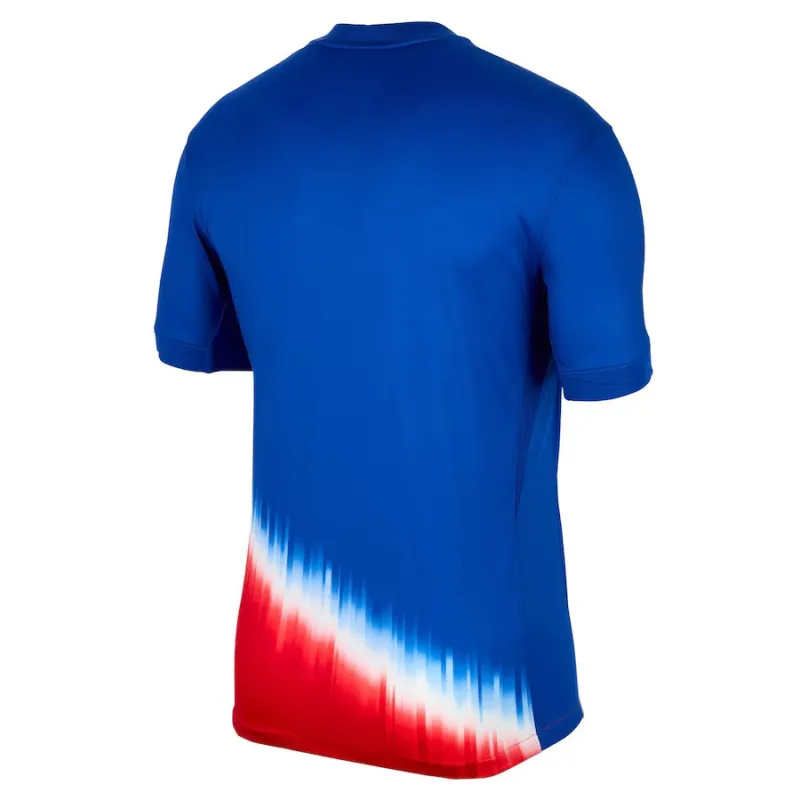 Le maillot d'extérieur 2024/25 de l'équipe des États-Unis, version joueur, bleu