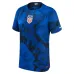 Le maillot d'extérieur de l'équipe des États-Unis pour la Coupe du monde 2022, bleu