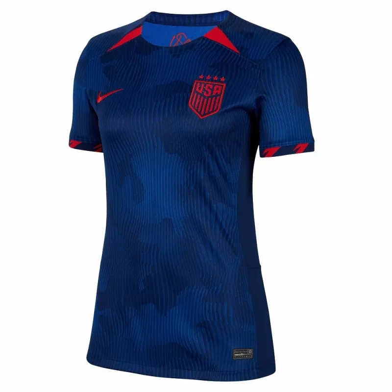 Das Auswärtstrikot 2023/24 für Frauen der US-Mannschaft, Fanversion, grün