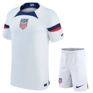 Ensemble Domicile Enfant États-Unis 2022/23 Blanc