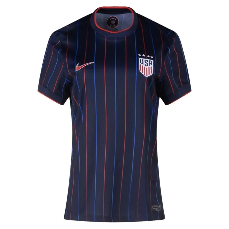 Camiseta femenina de Estados Unidos 2025/26 Visitante - Azul