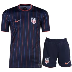 Maglia + Short bambino della Nazionale USA 2025/26 - Blu