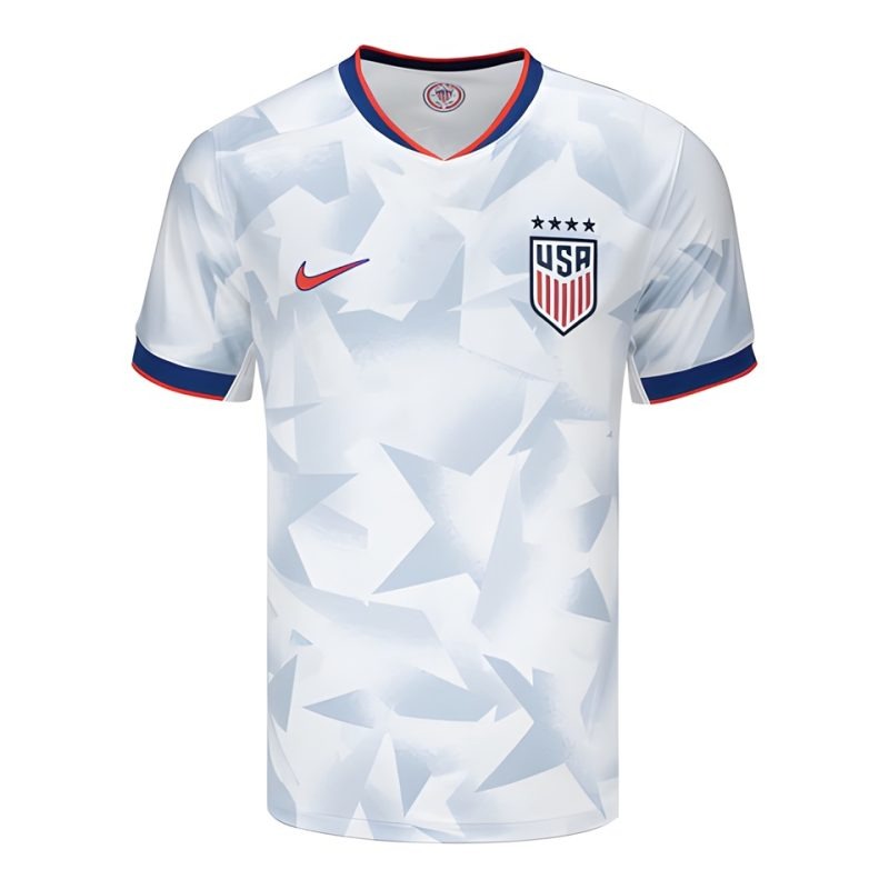 Maillot domicile de l'équipe nationale des États-Unis 2025/26 - Blanc