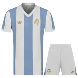 Argentinien 50. Jahrestag Kinder Trikotset - Helle Blau