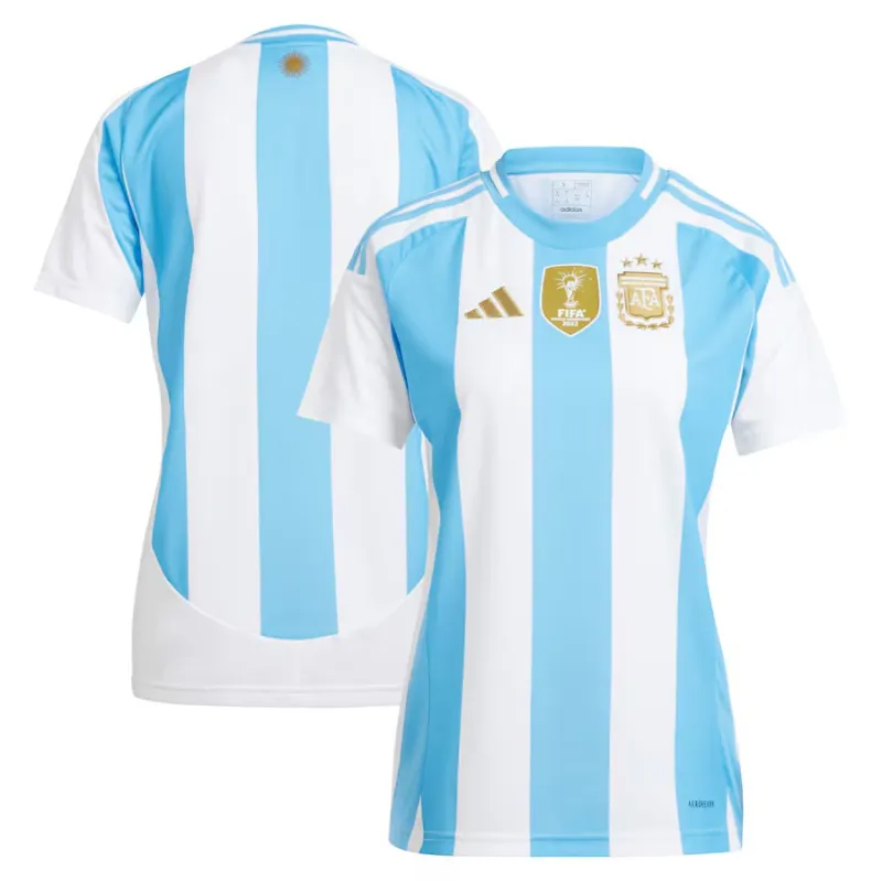 Argentina 2024/25 Maglia Casa Replica Donna - Azzurro Chiaro