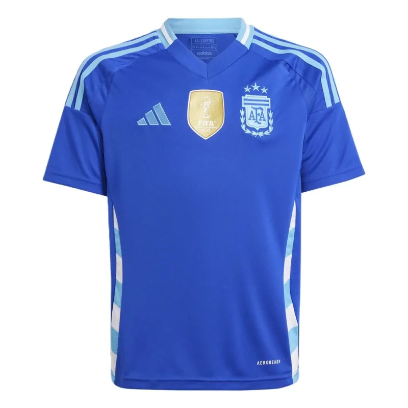 Argentinien 2024/25 Away Kinder-Trikot (Blau)