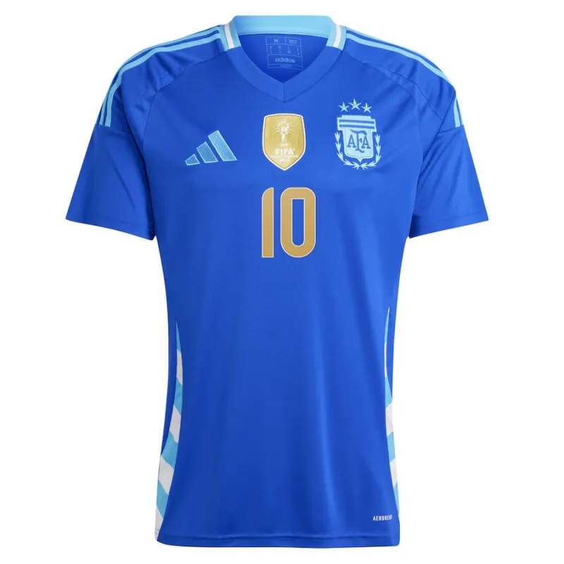 Messi, Maillot d'équipe d'Argentine en déplacement 2024/25 (Bleu)