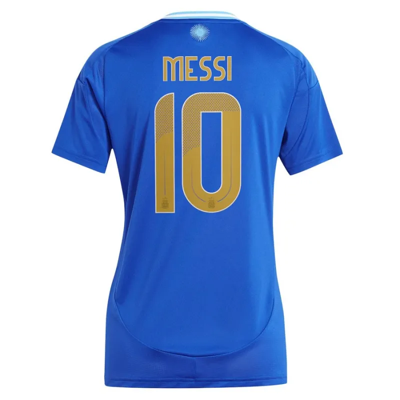 Messi, Argentinien 2024/25 Away Damen-Trikot (Blau)
