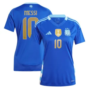 Messi, Argentinien 2024/25 Away Damen-Trikot (Blau)
