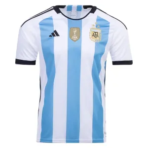 Argentinien 2022/23 3-Sterne Heimtrikot (Himmelblau)