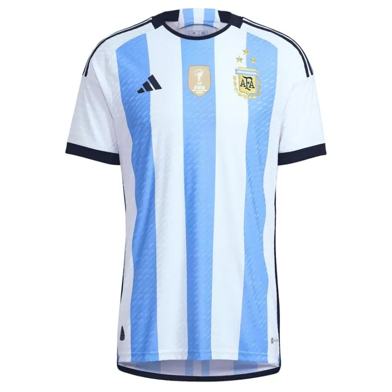 Argentinien 2022 Weltmeisterschaft 3-Sterne Match-Trikot (Himmelblau)